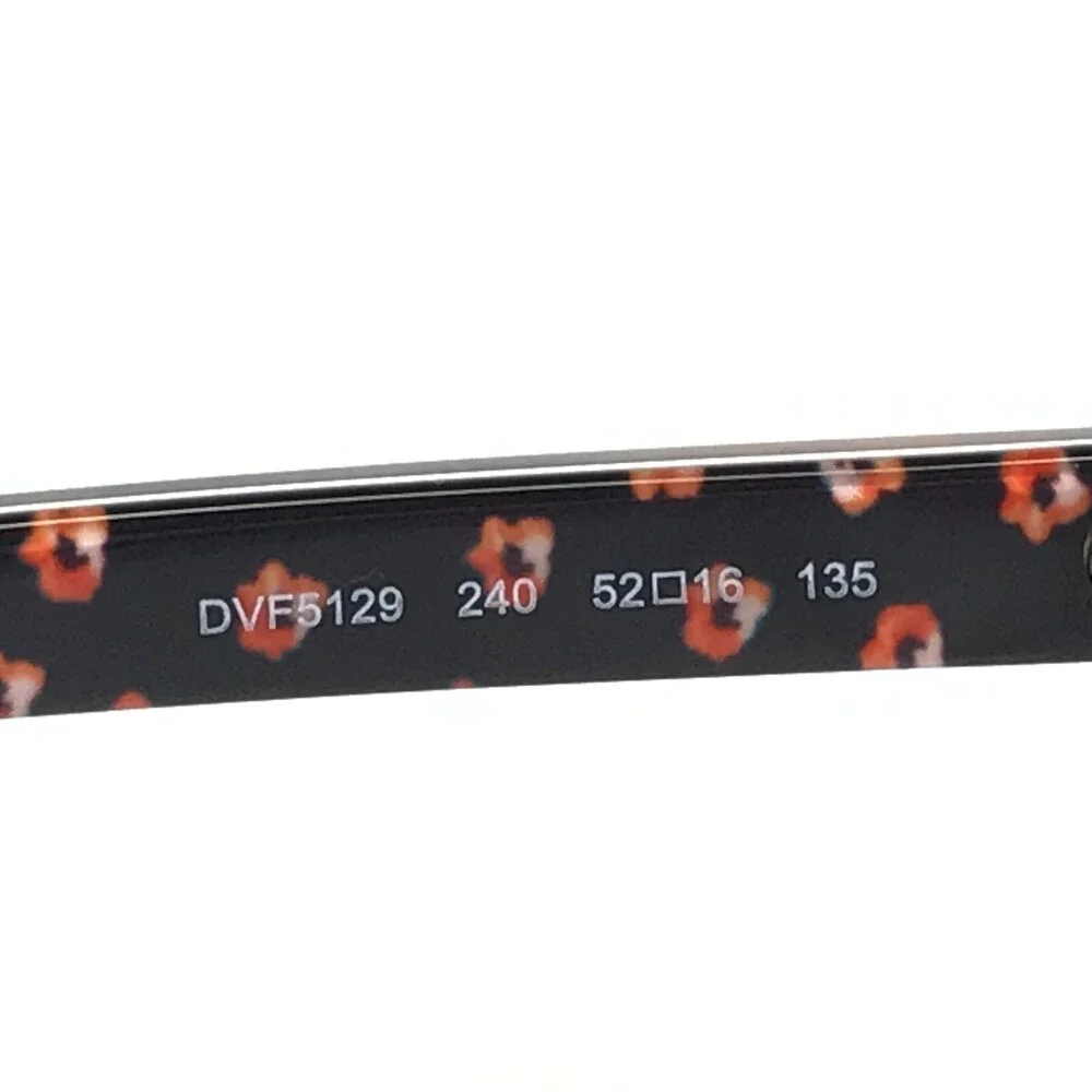 Diane von Furstenberg Eyeglasses Frames DVF5129 240 Tortoise Floral 52-16-135